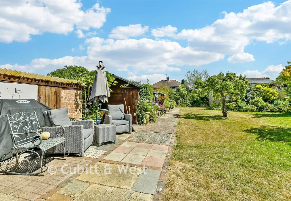 Rear Garden - Horley Road, Redhill, Surrey - Wards of Kent