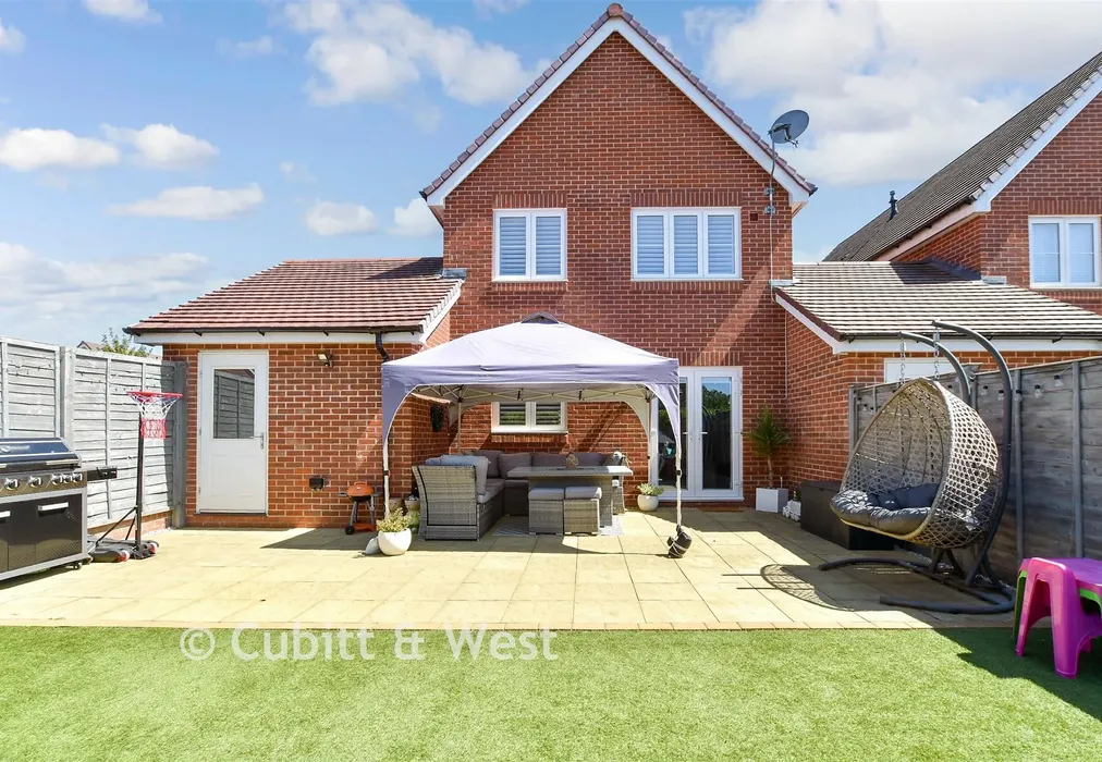 Rear Elevation - Centenary Road, Southwater, West Sussex - Wards of Kent