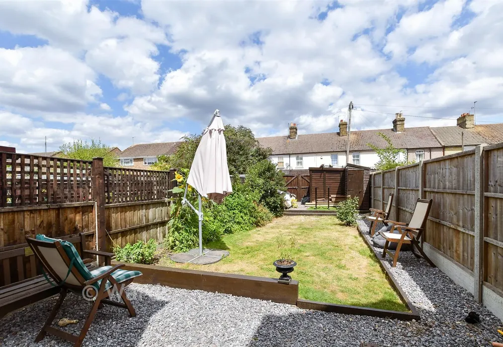 Rear Garden - Bramley Road, Snodland, Kent - Wards of Kent