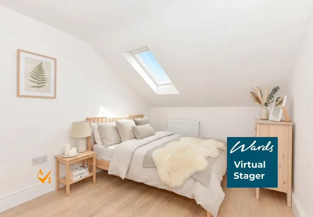 Bedroom 2 (Nordic style) - Garden Road, Folkestone, Kent - Wards of Kent