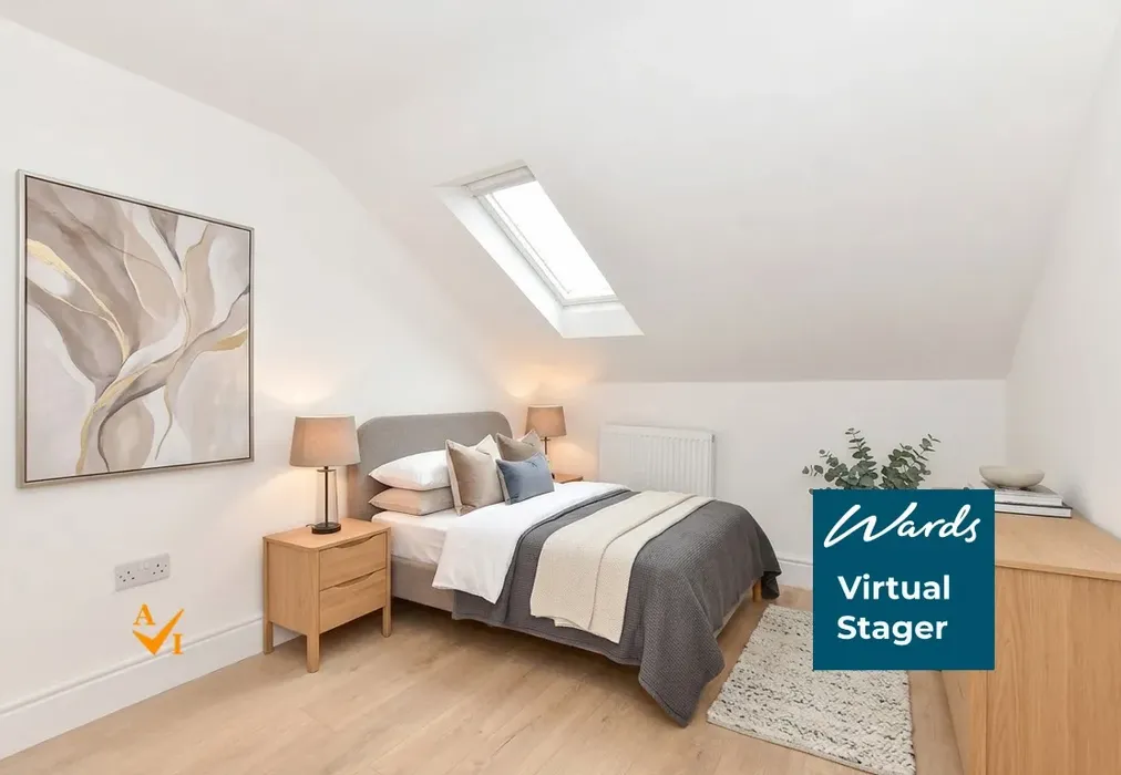 Bedroom 2 (Contemporary style) - Garden Road, Folkestone, Kent - Wards of Kent