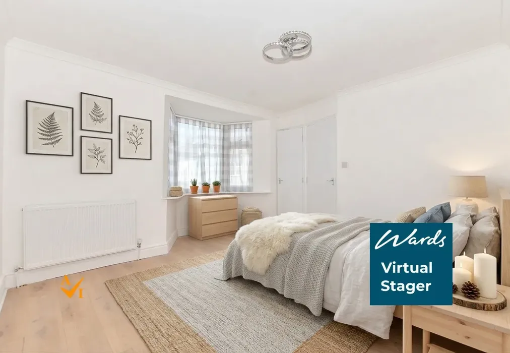 Bedroom 1 (Nordic style) - Garden Road, Folkestone, Kent - Wards of Kent