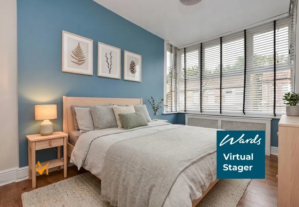 Bedroom 2 (Nordic style) - St. George's Road, Broadstairs, Kent - Wards of Kent