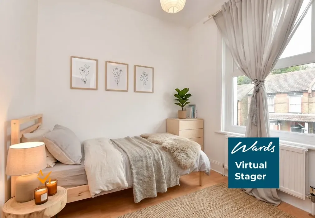 Bedroom 3 (Nordic style) - St. George's Road, Broadstairs, Kent - Wards of Kent