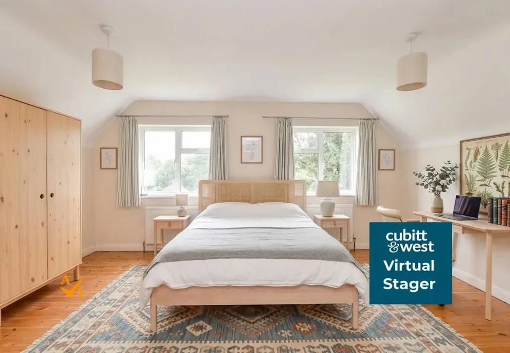 Bedroom 3 (Nordic style) - Woodcote Road, Forest Row, East Sussex - Wards of Kent