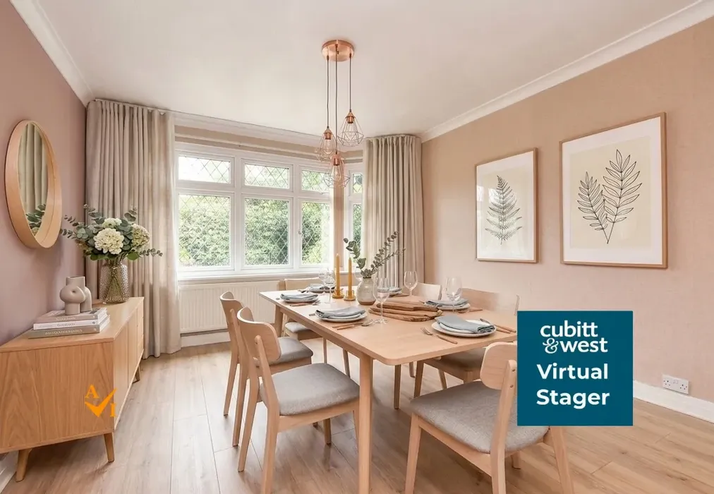 Dining Area (Nordic style) - Court Avenue, Coulsdon, Surrey - Wards of Kent