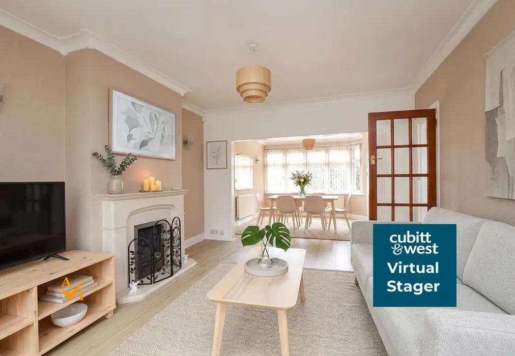 Lounge/Diner (Nordic style) - Court Avenue, Coulsdon, Surrey - Wards of Kent