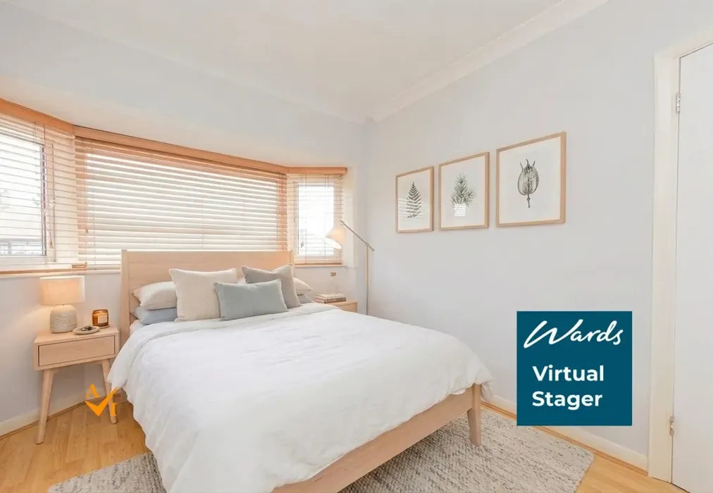 Bedroom 1 (Nordic style) - Orchard Rise West, Sidcup, Kent - Wards of Kent