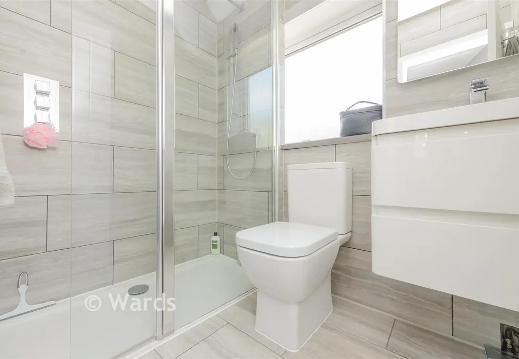 Shower Room - Orchard Rise West, Sidcup, Kent - Wards of Kent