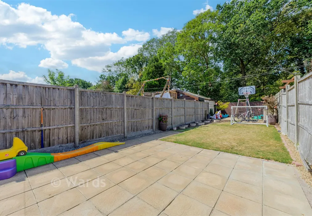 Rear Garden - Orchard Rise West, Sidcup, Kent - Wards of Kent