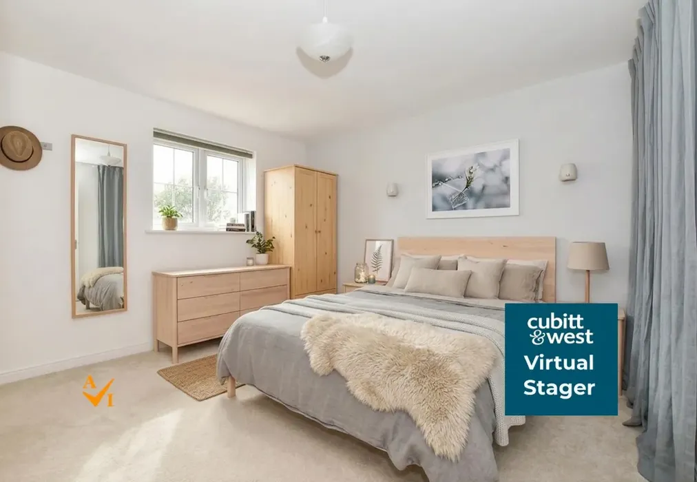 Bedroom 2 (Nordic style) - Greenhurst Drive, East Grinstead, West Sussex - Wards of Kent