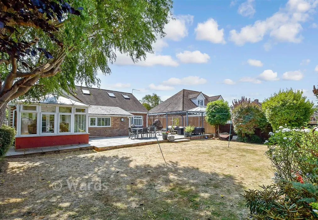Rear Garden - Five Oak Green Road, Five Oak Green, Tonbridge, Kent - Wards of Kent