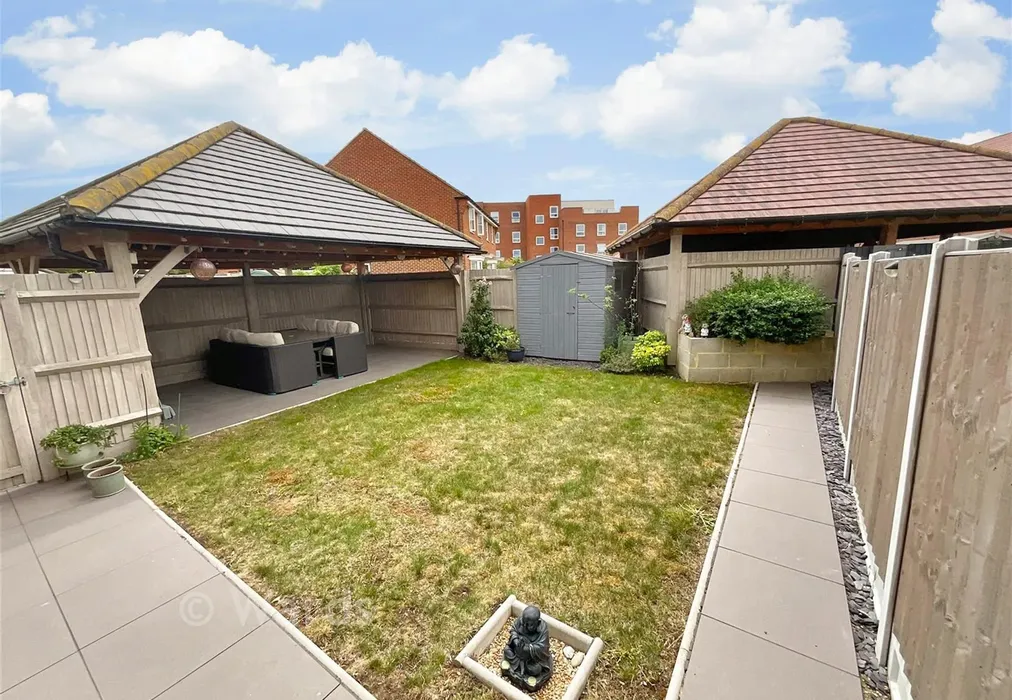 Rear Garden - Weldon Road, Castle Hill, Kent - Wards of Kent