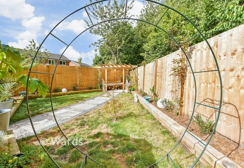 Rear Garden - Firs Lane, Cheriton, Folkestone, Kent - Wards of Kent