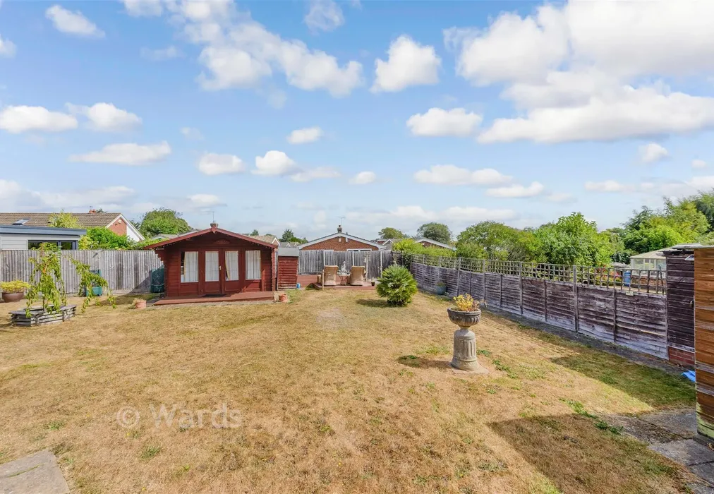 Rear Garden - Woodland Close, Longfield, Kent - Wards of Kent