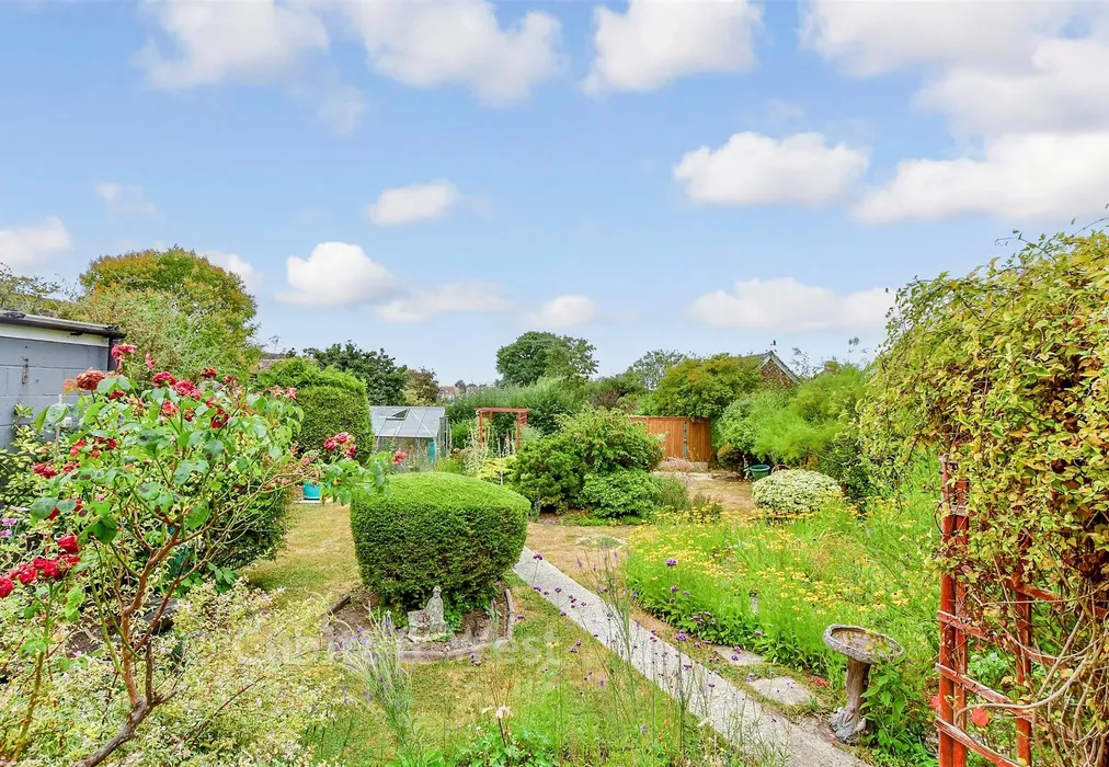 Rear Garden - London Road, Widley, Hampshire - Wards of Kent