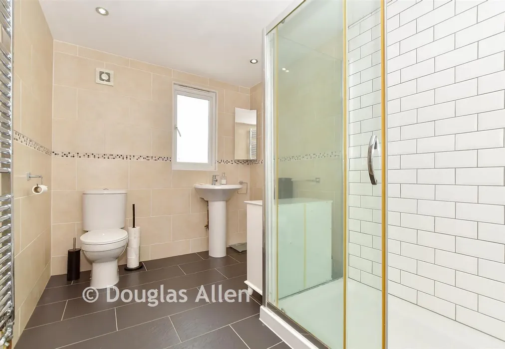 Shower Room - Alfred Gardens, Wickford, Essex - Wards of Kent
