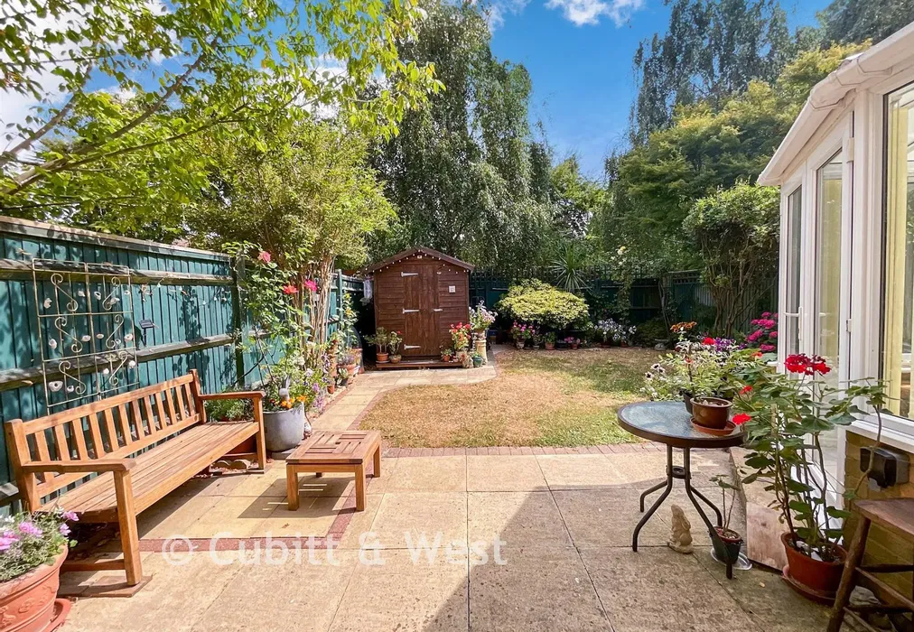 Patio** - Foxglove Walk, Worthing, West Sussex - Wards of Kent