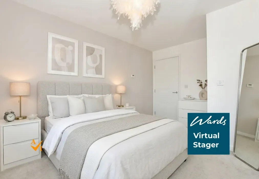 Bedroom 1 (Contemporary style) - Amisse Drive, Snodland, Kent - Wards of Kent
