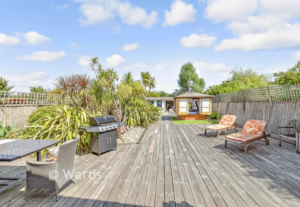 Rear Garden - Maydowns Road, Whitstable, Kent - Wards of Kent