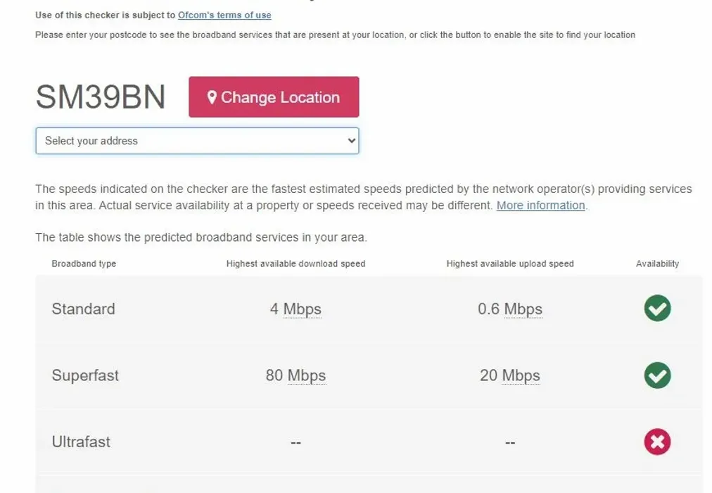 Broadband - London Road Sutton SM3 - Wards of Kent