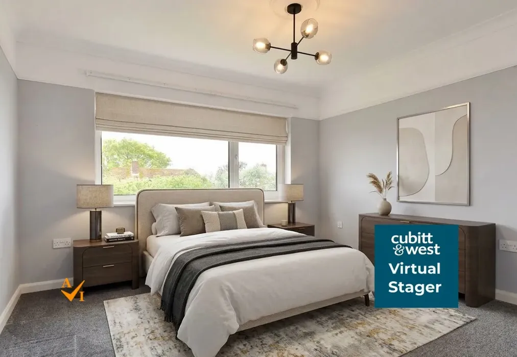 Bedroom 2 (Contemporary style) - Ilex Way, Goring-By-Sea, West Sussex - Wards of Kent