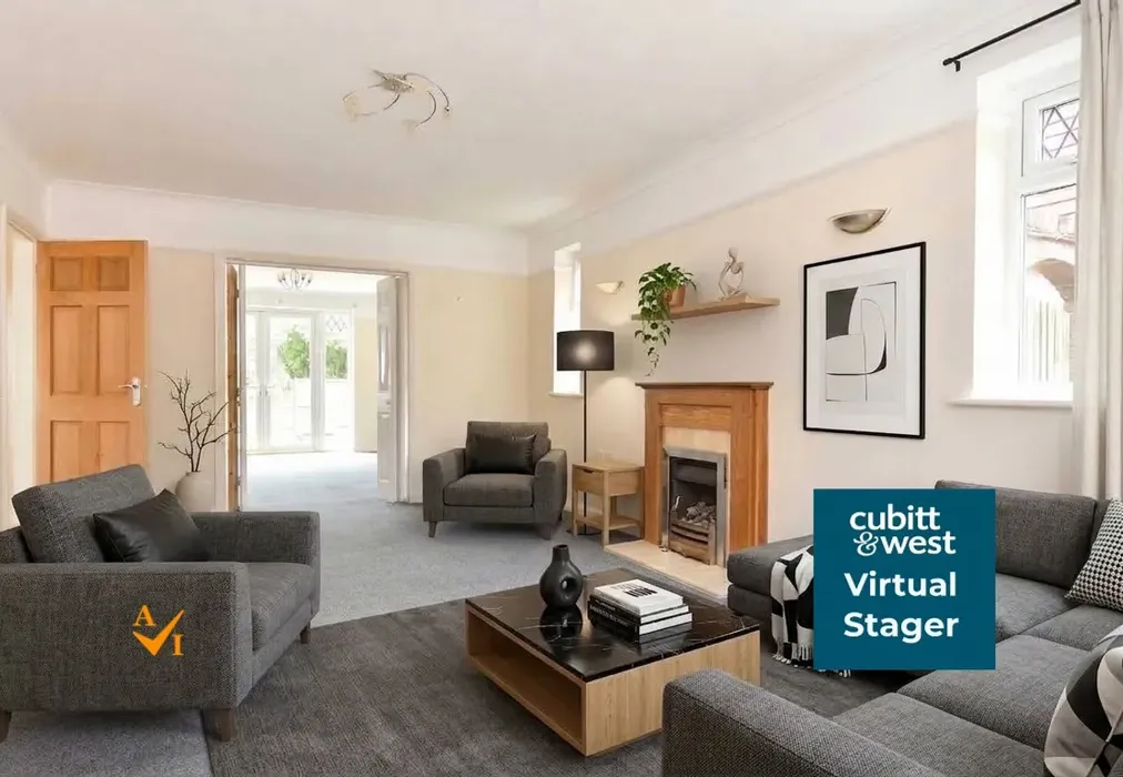 Lounge (Modern style) - Ilex Way, Goring-By-Sea, West Sussex - Wards of Kent