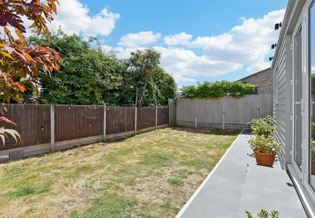 Rear Garden - The Broadway, Herne Bay, Kent - Wards of Kent