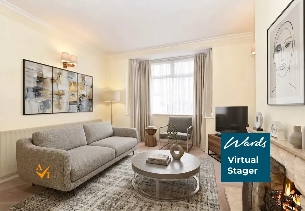 Lounge (Contemporary style) - Burlington Gardens, Margate, Kent - Wards of Kent