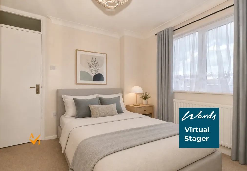 Bedroom 2 (Nordic style) - Lawrence Gardens, Herne Bay, Kent - Wards of Kent