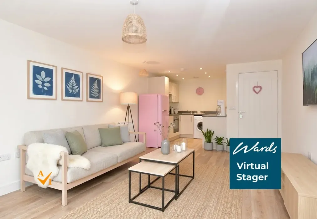 Lounge/Kitchen/ Dining Area (Nordic style) - Castle Hill Drive, Castle Hill, Swanscombe, Kent - Wards of Kent