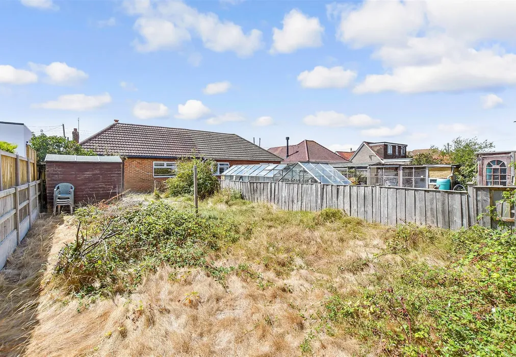Rear Garden - Dunes Road, Greatstone, Kent - Wards of Kent