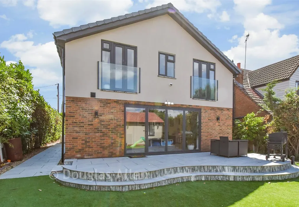 Rear Elevation - Wick Beech Avenue, Wickford, Essex - Wards of Kent