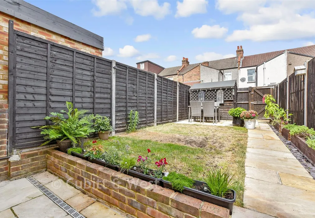 Rear Garden - St. John's Road, Carshalton, Surrey - Wards of Kent