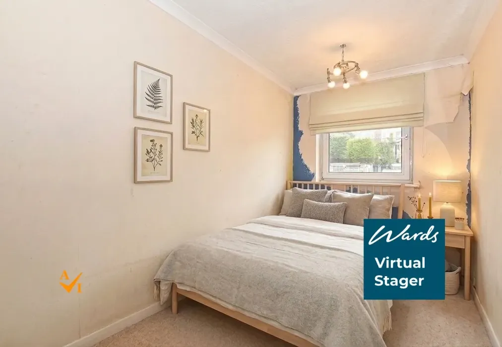 Bedroom 2 (Nordic style) - Roseholme, Maidstone, Kent - Wards of Kent