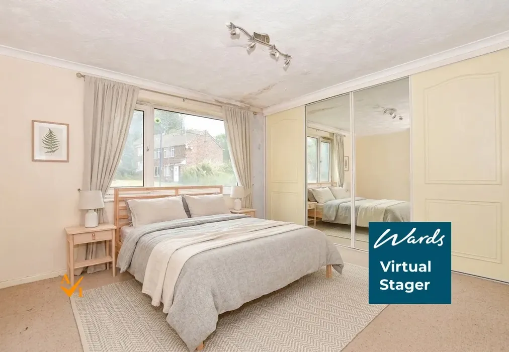 Bedroom 1 (Nordic style) - Roseholme, Maidstone, Kent - Wards of Kent