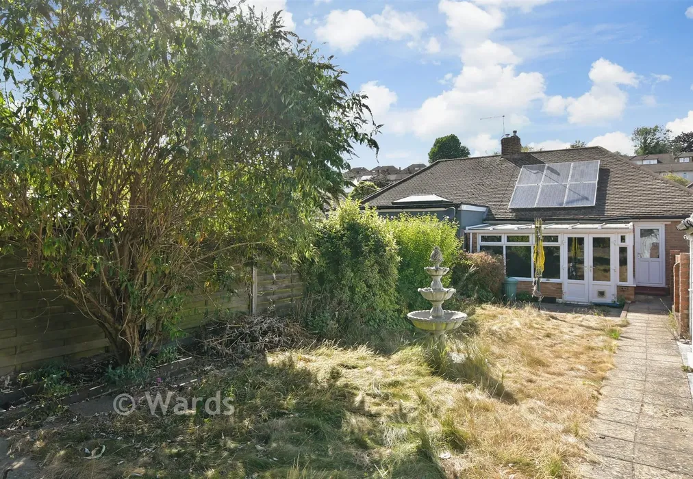 Rear Garden - Concord Avenue, Chatham, Kent - Wards of Kent