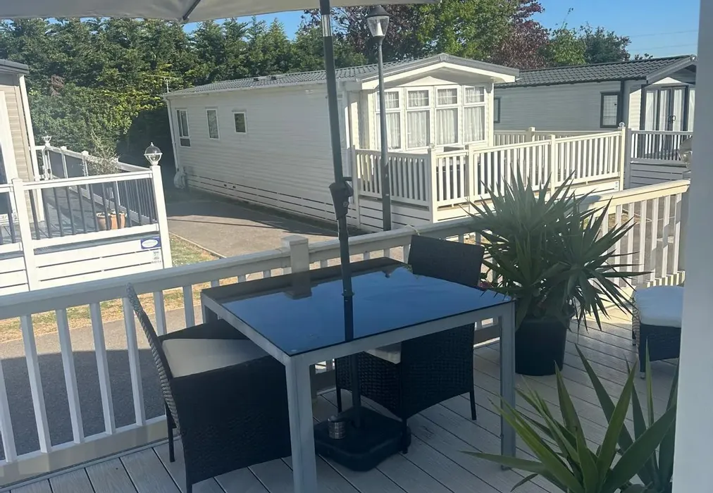 Decking Area - Shottendane Road, Birchington, Kent - Wards of Kent
