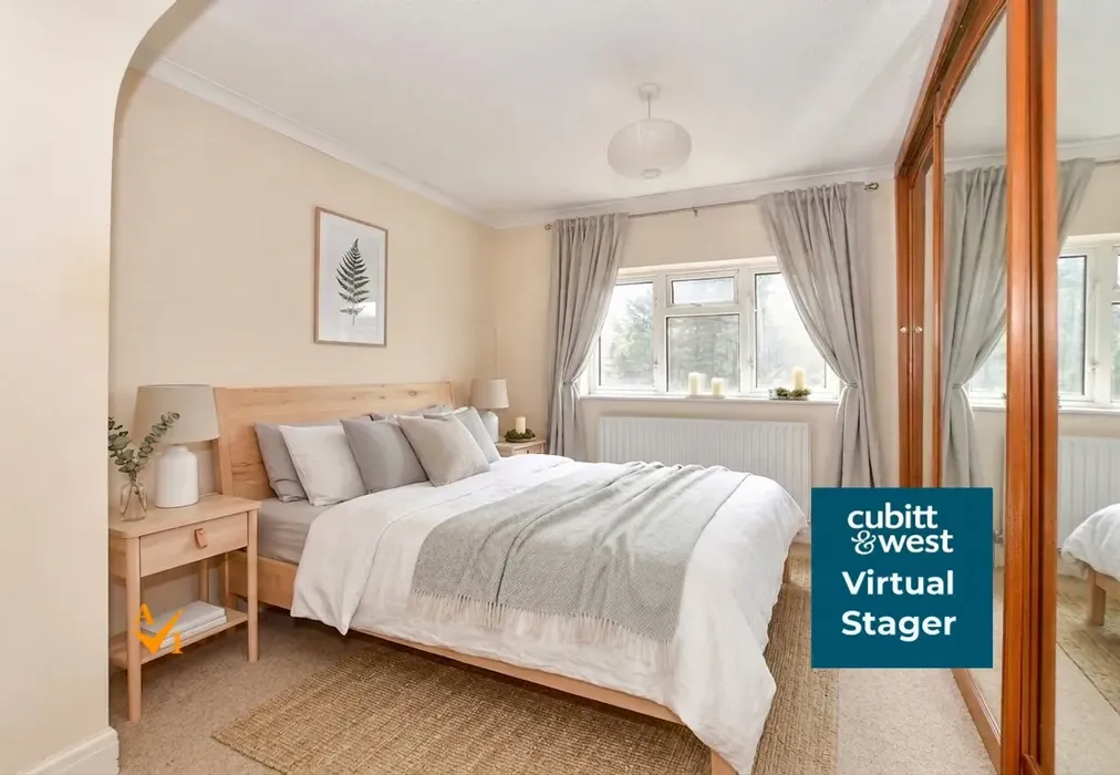 Bedroom 1 (Nordic style) - Prices Lane, Reigate, Surrey - Wards of Kent