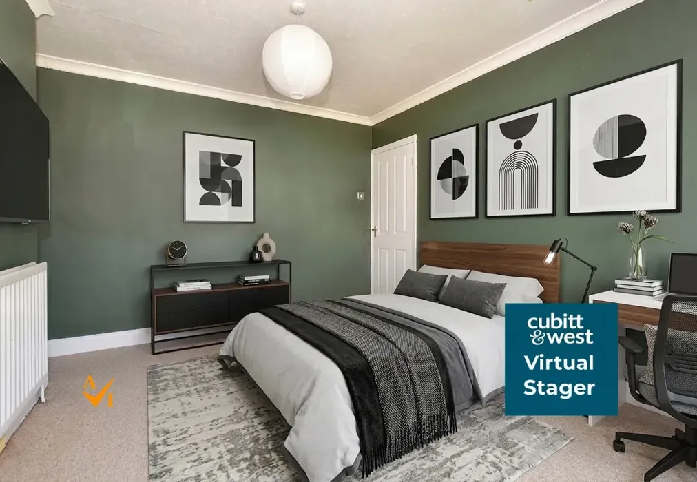Bedroom 2 (Modern style) - Prices Lane, Reigate, Surrey - Wards of Kent