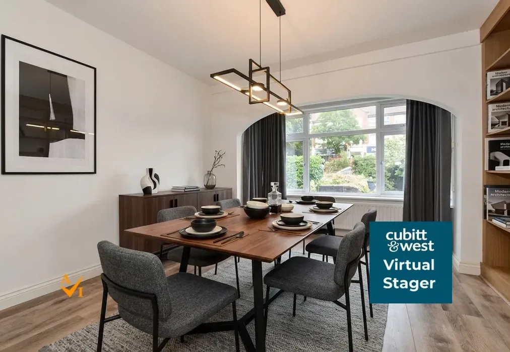 Dining Area (Modern style) - Prices Lane, Reigate, Surrey - Wards of Kent