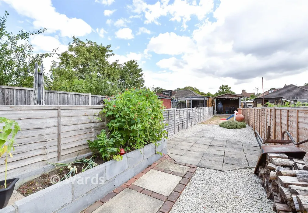 Rear Garden - Bell Lane, Ditton, Aylesford, Kent - Wards of Kent