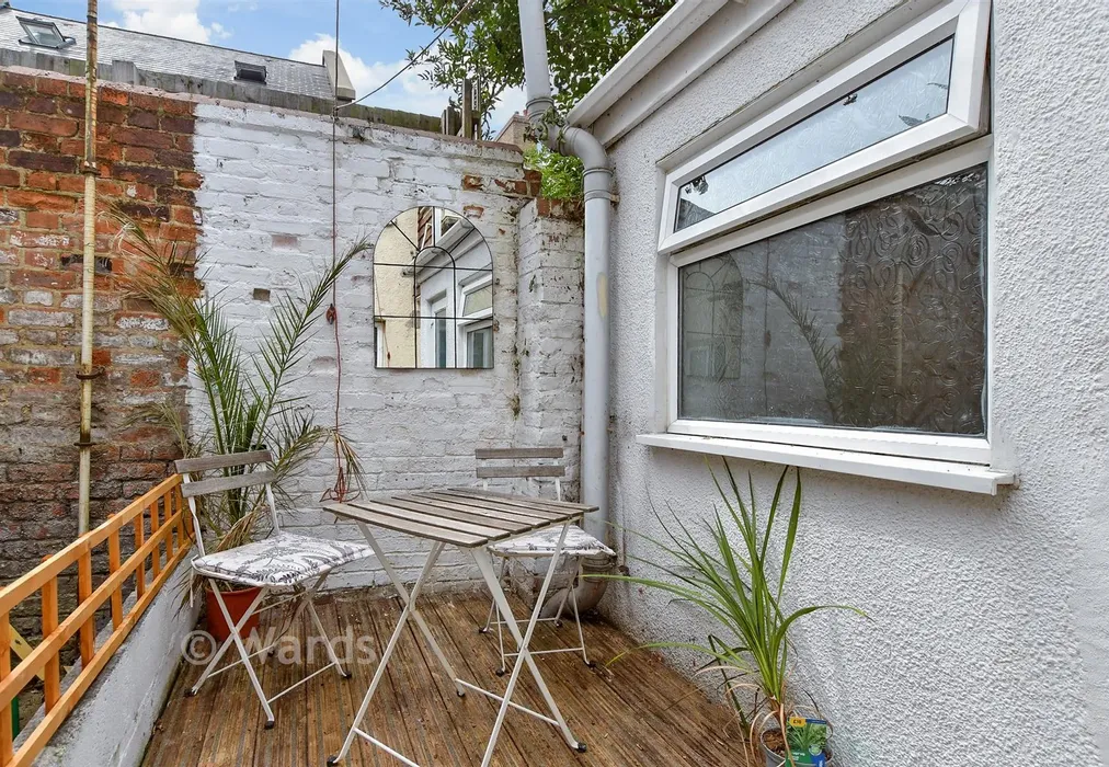 Rear Garden - Dickson Road, Dover, Kent - Wards of Kent