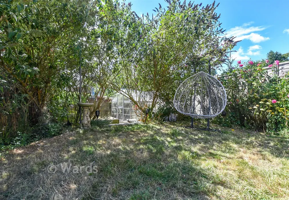 Rear Garden - Northdown, Ashford, Kent - Wards of Kent
