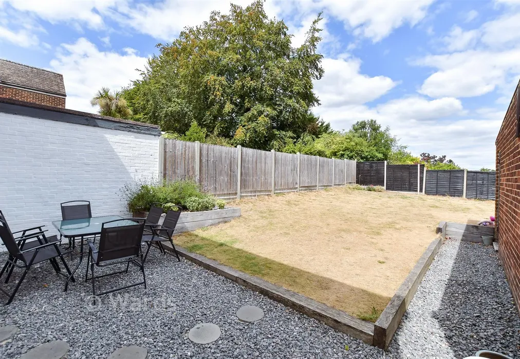 Rear Garden - Firs Close, Aylesford, Kent - Wards of Kent
