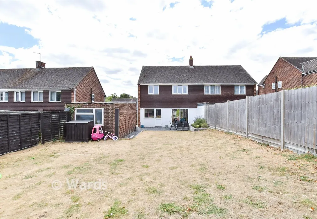 Rear Elevation - Firs Close, Aylesford, Kent - Wards of Kent