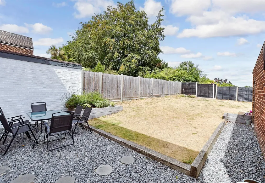 Rear Garden - Firs Close, Aylesford, Kent - Wards of Kent