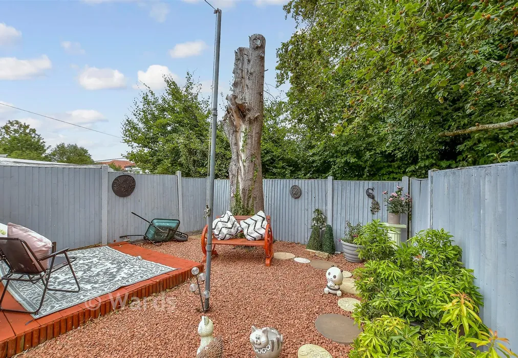 Rear Garden - Ackholt Road, Aylesham, Canterbury, Kent - Wards of Kent
