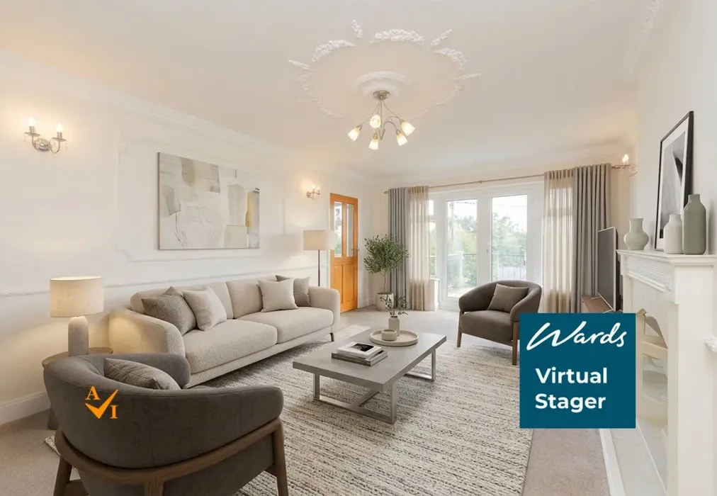 Lounge (Contemporary style) - Pilgrims Way, Cuxton, Rochester, Kent - Wards of Kent