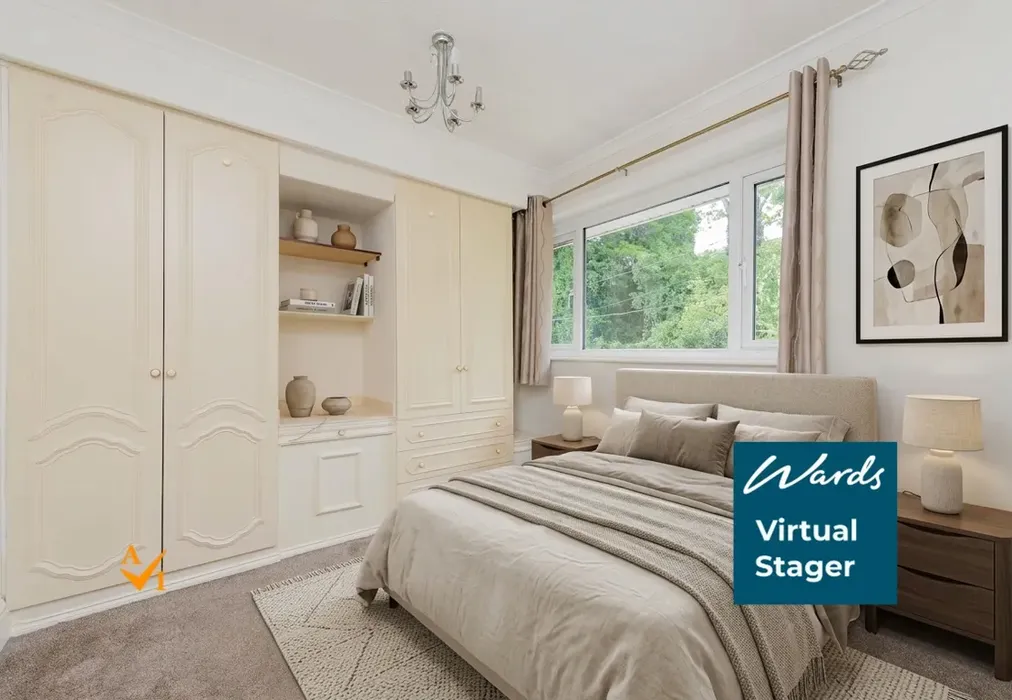 Bedroom 2 (Contemporary style) - Pilgrims Way, Cuxton, Rochester, Kent - Wards of Kent